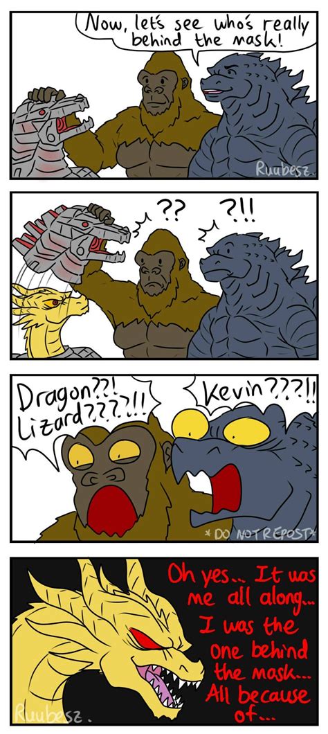 Ruubesz Draw On Twitter Godzilla Funny Godzilla Comics All Godzilla