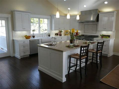 Dark wood kitchen flooring ideas. 10 Beautiful Kitchens with Dark Hardwood Floors