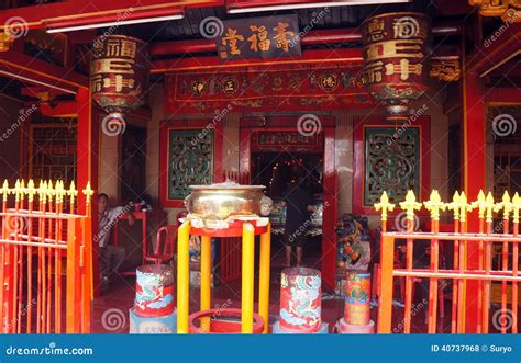 Chinese Worship Editorial Stock Photo Image Of House 40737968