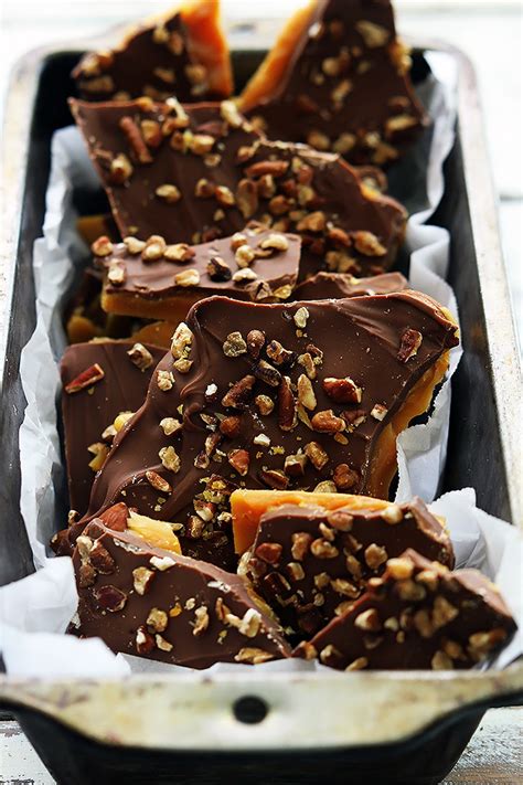 Easy Homemade English Toffee Recipe Just A Pinch Recipes