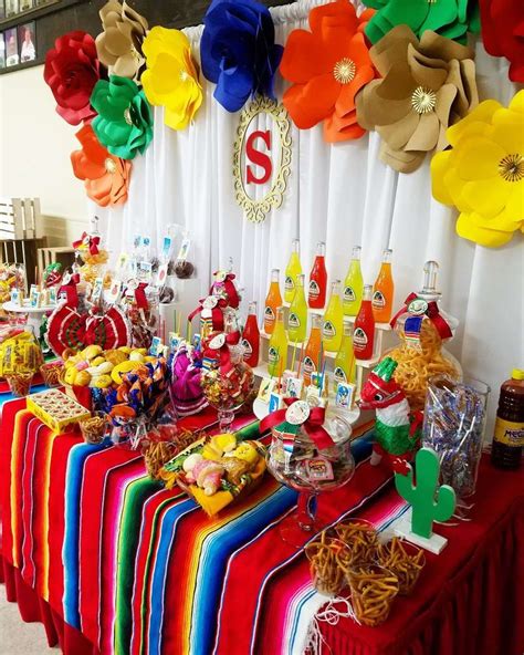 Mexican Theme Baby Shower Mexican Fiesta Birthday Party Fiesta Theme