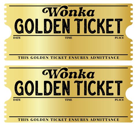 7 best editable printable wonka golden ticket – Artofit