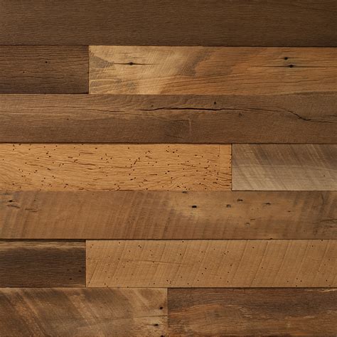 Reclaimed Rustic Brown Barnwood Wall Planks Plankwood
