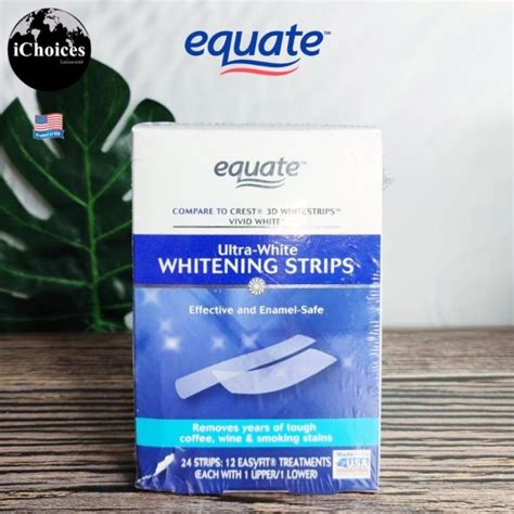 Equate Ultra White Whitening Strips Effective And Enamel Safe 24