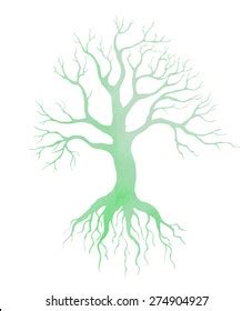 Tattoo Naked Tree Drawing Engraving Style Stock Vector Royalty Free Shutterstock