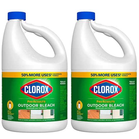 Clorox 121 Oz Pro Results Concentrated Liquid Outdoor Bleach Cleaner