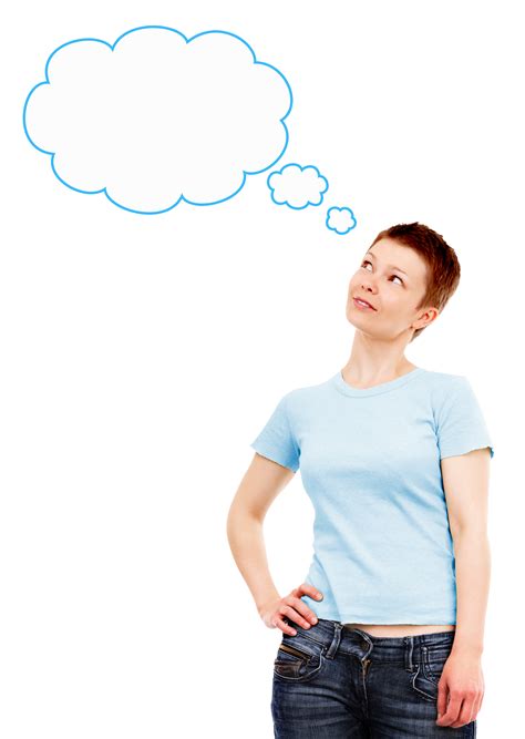 Thinking Woman Png Images Transparent Free Download Pngmart