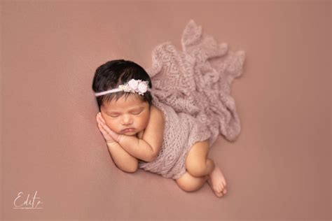 Newborn Photo Shoot By Professional Photographer Edita Photography