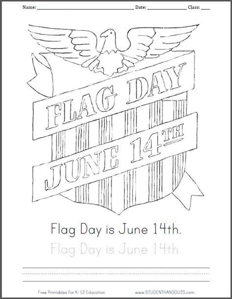 Flag Day Printables Free Printable Templates