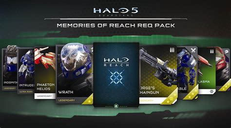 Regresa El Req Pack Memories Of Reach A Halo 5 Levelup