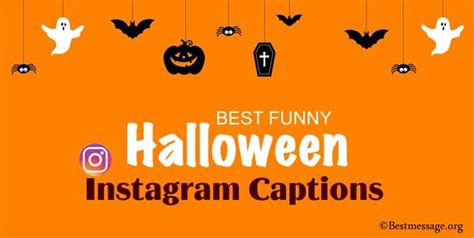 75 best funny cute halloween instagram captions 2023