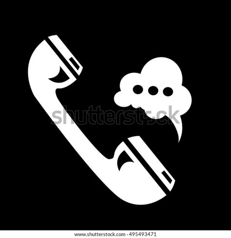 Phone Call Icon Stock Vector Royalty Free 495493471 Shutterstock