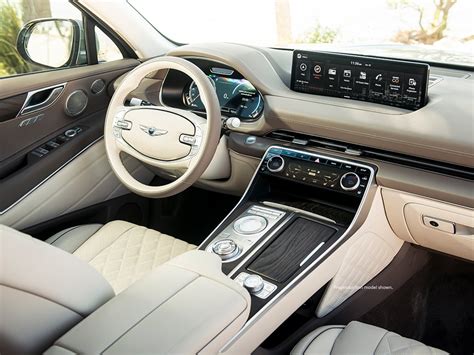 The cabin is beautifully finished, the materials look and feel excellent, and it has a different ambience to all of its rivals. 2021 제네시스 GV80 | A Luxury SUV by Genesis