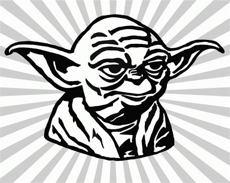 Yoda Printable Coloring Pages Coloring Home
