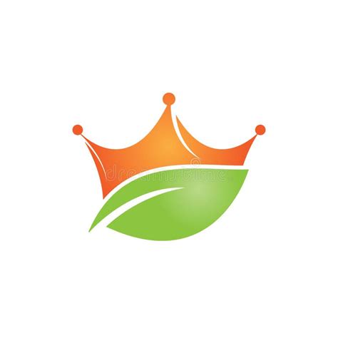 Leaf Crown Vector Logo Design Stock Vector Illustration Of Medieval
