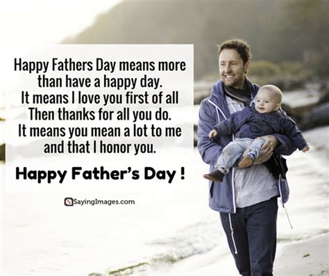 Wishing you a happy fathers day on this day, and wishing you happiness and sunshine for the coming year. Happy Father's Day Quotes, Messages, Sayings & Cards ...