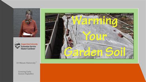 Growing Early Season Vegetables - OSU Master Gardeners - YouTube