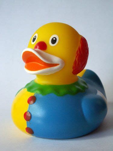 Rubber Duck Clown Lll Duck In Clown Costume Ebay Rubber Duck Bath