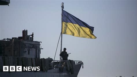 Ukraine Claims Russia Rammed Our Tugboat Off Crimea Bbc News