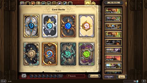 Good Cheer Card Back Is Looking Good With The New Update Rhearthstone