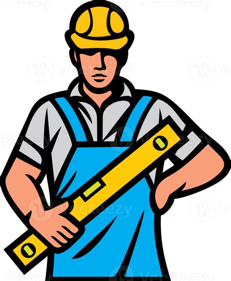 Trabajador De La Construcción Hombre Constructor 8505887 Png