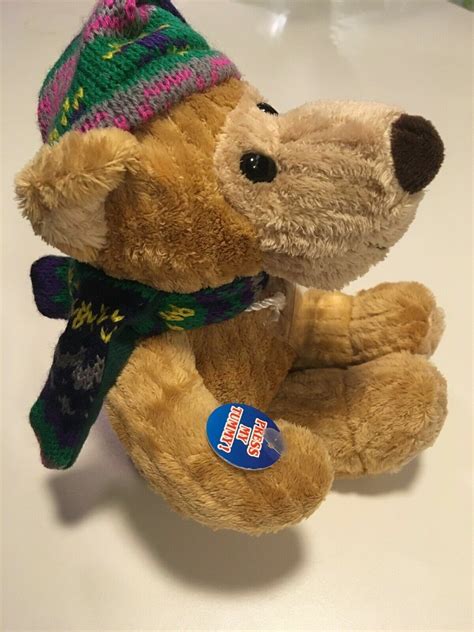 Adorable 10” Over Item Handling Animal Alley Toys R Us Teddy Hat Bear