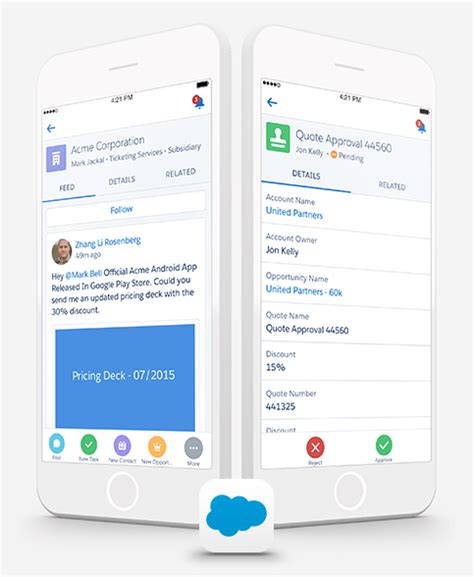 Salesforce App Manage Your Crm Data From Anywhere Salesforce