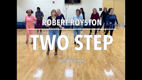Two Step Line Dance Teach And Demo With Steps Called Youtube