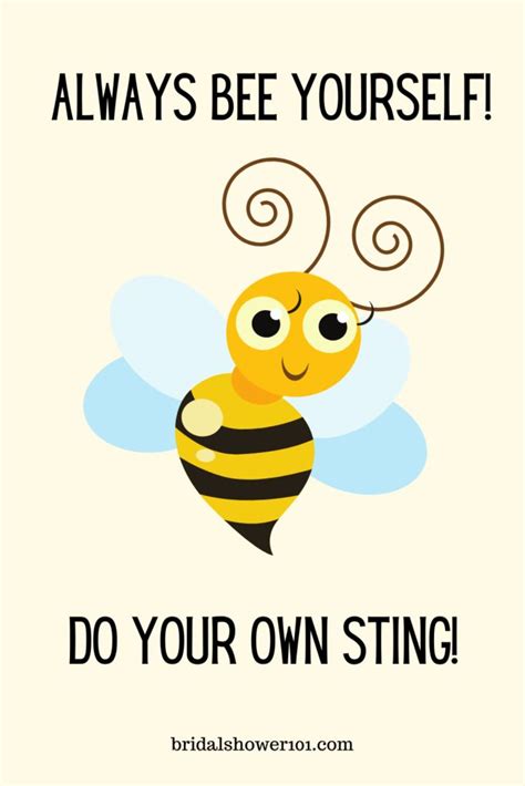 bee puns and jokes that really sting bridal shower 101 bee puns bee book bee quotes