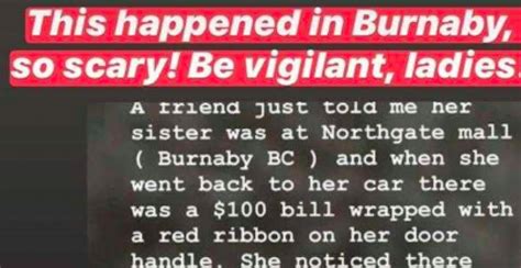 Viral Sex Trafficking Social Media Post Appears To Be Hoax Burnaby Rcmp News