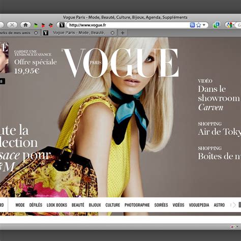 French Vogues New Site Will Be ‘under The Watchful Eye Of Emmanuelle Alt