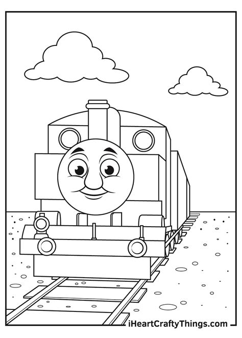 Thomas The Train And Friends Coloring Pages