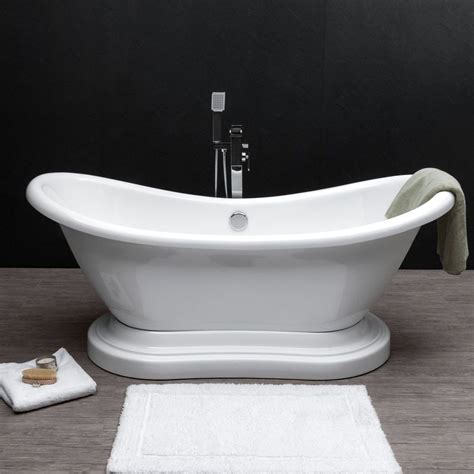 Savisto Traditional Bathroom Turin Roll Top Double Ended Freestanding