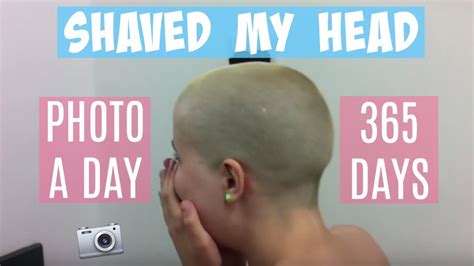 Shaved My Head Hair Growth In 365 Days Timelapse YouTube