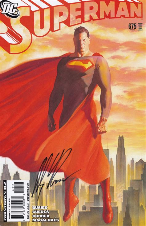 Superman 675 Alex Ross Art