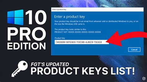 Windows 10 Pro Product Keys List For Free 2021 23 Serial Keys Fusedgt