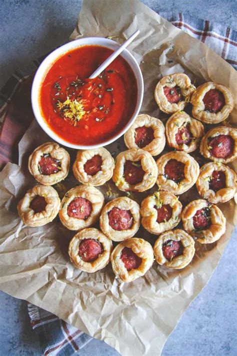 Sausage Puff Pastry Appetizer Recipe Sweetphi