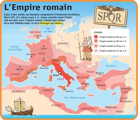 Fiche Exposés Lempire Romain Empire Romain Chronologie Histoire