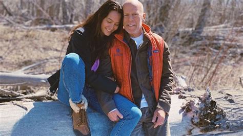 Bruce Willis And Wife Emma Pose For Loved Up Snaps After Health Diagnosis Revealed Fans React