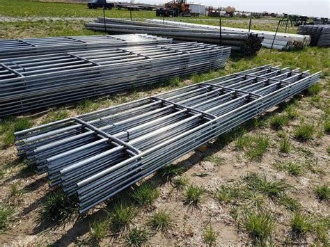 New 20 Ft Continuous Fence Panels 6 Bar 2nds Stock Sold 10 X Bid