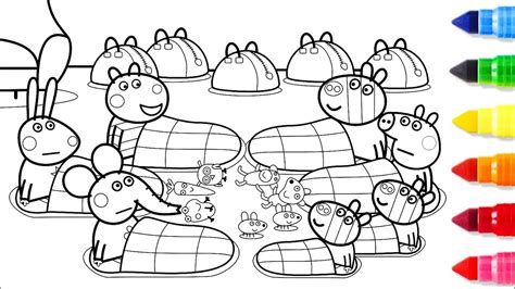 Check out our nice collection of the cartoons coloring pictures worksheets.new cartoons coloring pages added all the time. Wheels on The Bus | Peppa Pig Friends Together Coloring ...