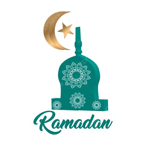 Gambar Dekorasi Ramadan Bulan Dan Bintang Lentera Bercahaya Cahaya