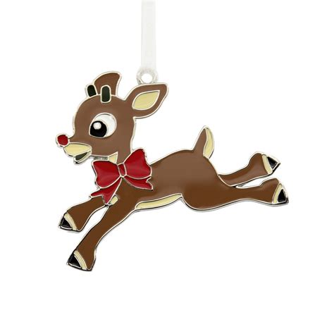 Hallmark Rudolph The Red Nosed Reindeer Metal Christmas Ornament