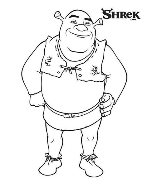 Top 7 Shrek Coloring Pages With Fiona And Friends Coloring Pages