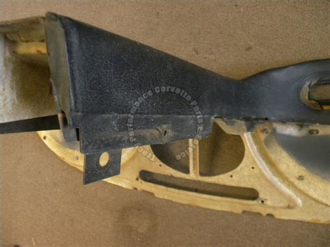 1963 1964 Corvette Dash Pad Instrument Panel Frame Gm 3842047 Black