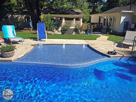 Tanning Ledge With Bubblers Swimming Pools Backyard Dream Pools Backyard Pool