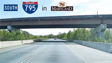 I 795 Southbound In Maryland Full Trip Youtube