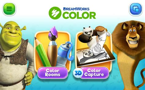 Dreamworks Color Games Educate Kids