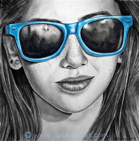 Girl With Sunglasses By Jennife22 On Deviantart
