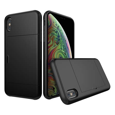 Tough Armour Slide Case Card Holder For Apple Iphone Xs Max
